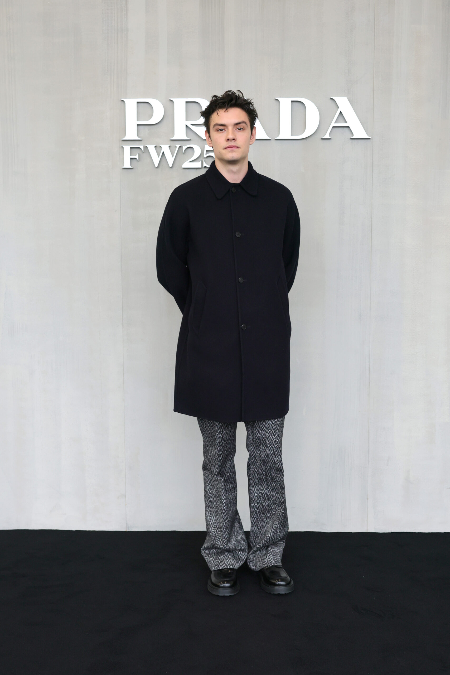 Louis Partridge Prada Menswear FW25 017 scaled